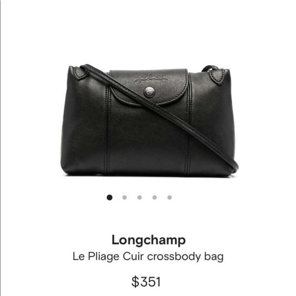 Longchamp Handbags - Longchamp Le Pilage leather crossbody